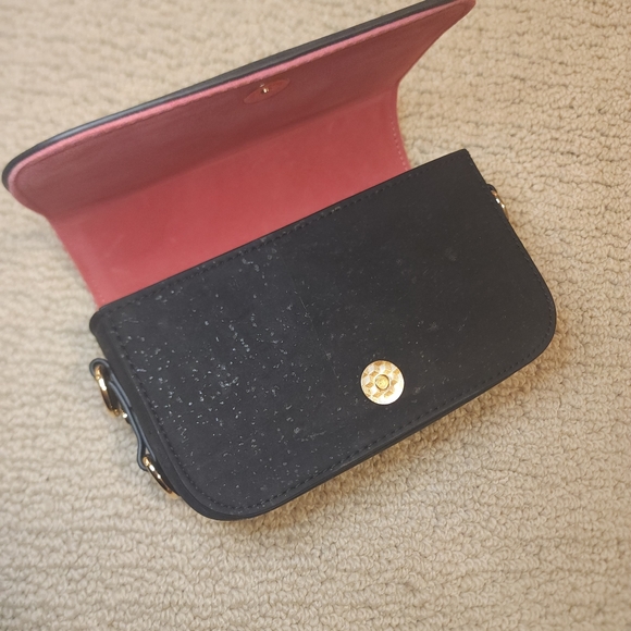 NWOT Montage Vegan Cork Leather Crossbody Bag - Picture 5 of 8